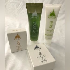 Disney Resorts H2O+ Shampoo, Conditioner, Facial Soap and Bath Soap